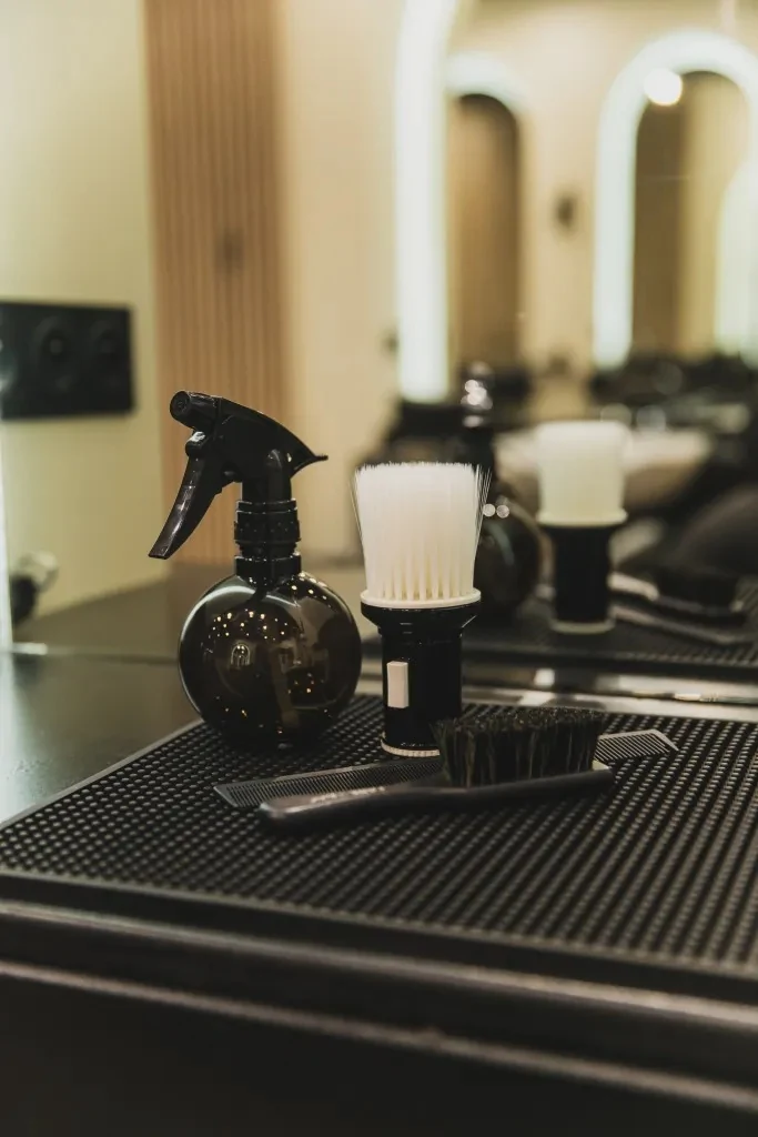 Réalisation coupe homme au Platinum Barber