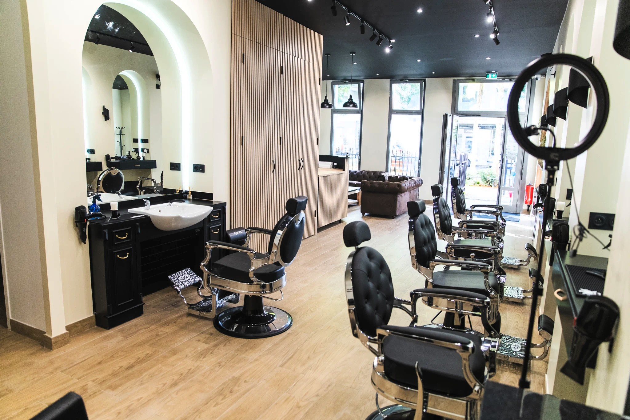 Prestation premium barbe et coupe au Platinum Barber Villeneuve-la-Garenne